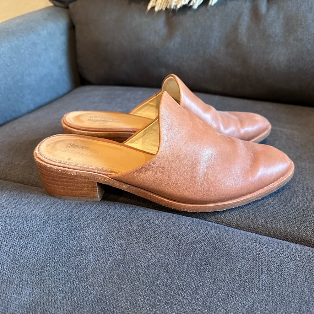 Soludos leather slides size 8 - Picture 3 of 6